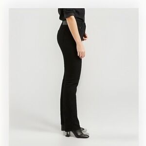 Levis 505 Jeans Womens Size 6L ~ 29x34 Black Denim Straight Leg Dark Wash EUC